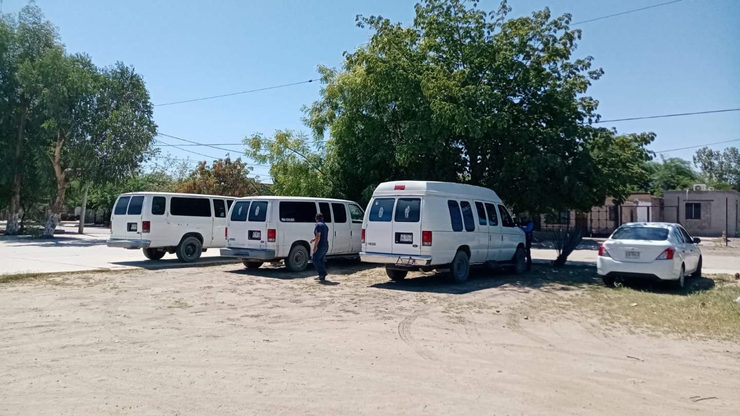 Verifican sistema mecánico de unidades en Miguel Alemán