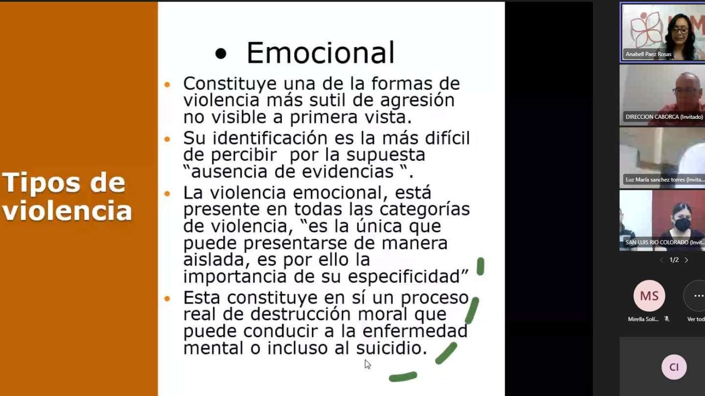 Participa IMTES en la plática de sensibilización sobre ‘violencia de Género’ i
