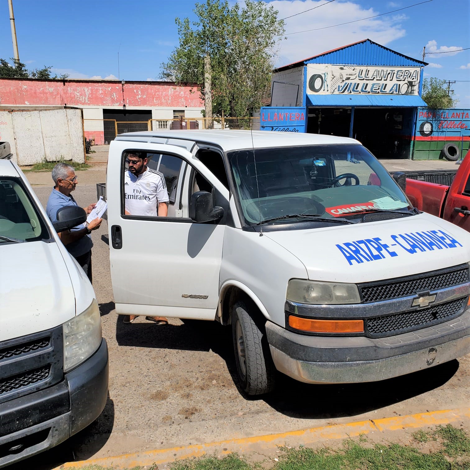 Verificación de unidades en Cananea