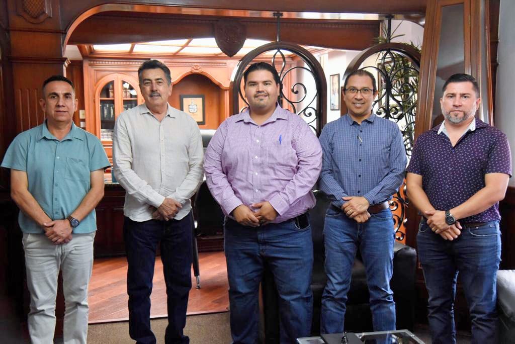 Reunión titular IMTES con Alcalde de Cajeme